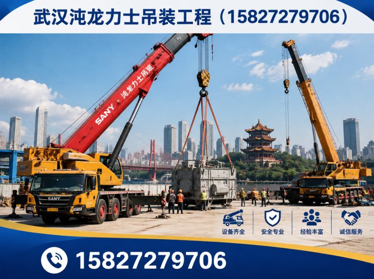 江汉区武汉设备搬运展示图